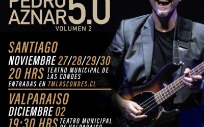Pedro Aznar suma un cuarto concierto en Santiago, anuncia show en Valparaíso y presenta EP, “La hora de la infamia»
